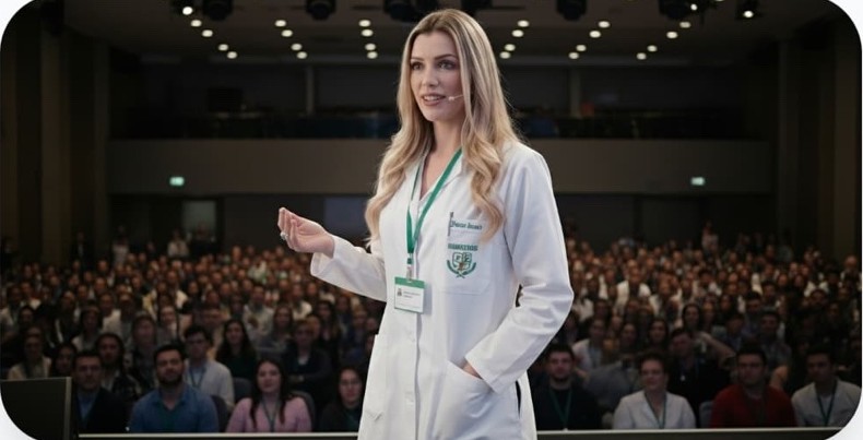 Jéssica Souza palestrando